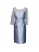 VESTIDO MARGOT  CORTO  AZUL  