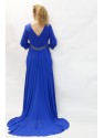 VESTIDO LISBOA  LARGO AZUL KLEIN   ESTHEFAN