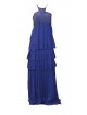 VESTIDO ESPAÑA LARGO AZUL CABOTINE