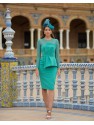 VESTIDO CELINE  MIDI BUGANVILLA
