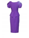VESTIDO AMBER    MIDI    SEDA Y COLOR 