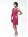 VESTIDO DE FIESTA CORTO ViVER FUCSIA