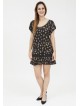  VESTIDO DE FIESTA CORTO CORTES  NEGRO FRENCH CONECTIONN 