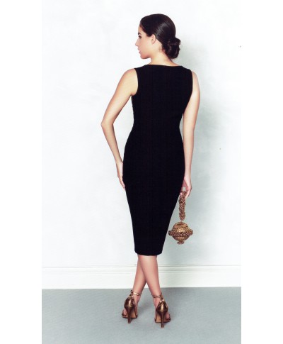 VESTIDO ZAFRA NEGRO  NURIBEL
