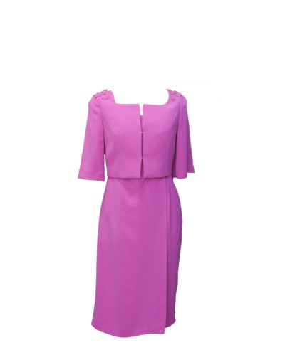 Vestido de fiesta con chaqueta  Fatima corto  Zeila