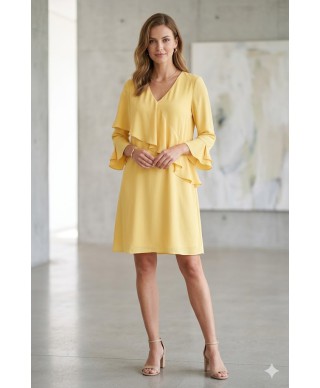 VESTIDO DE INVITADA DE FIESTA   CORTO MELODY ROSA   NURIBEL