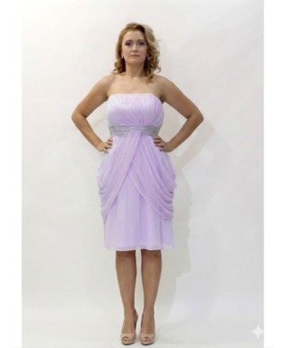 VESTIDO DE FIESTA  CLEOPATRA CORTO  MALVA    DE INVITADA  CABOTINE