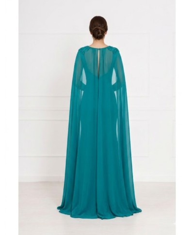 VESTIDO DE FIESTA JAYDY  LARGO VERDE O ROJO DE INVITADA  X&M