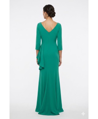 VESTIDO DE FIESTA  LARGO MANUELA  VERDE  DE MADRINA  RAFFAELO